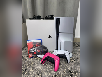 اجهزة العاب الفديو - سوني - بلاي ستيشن 5 ديسك - 1 تيرابايت -تشمل أجهز تحكم: 2