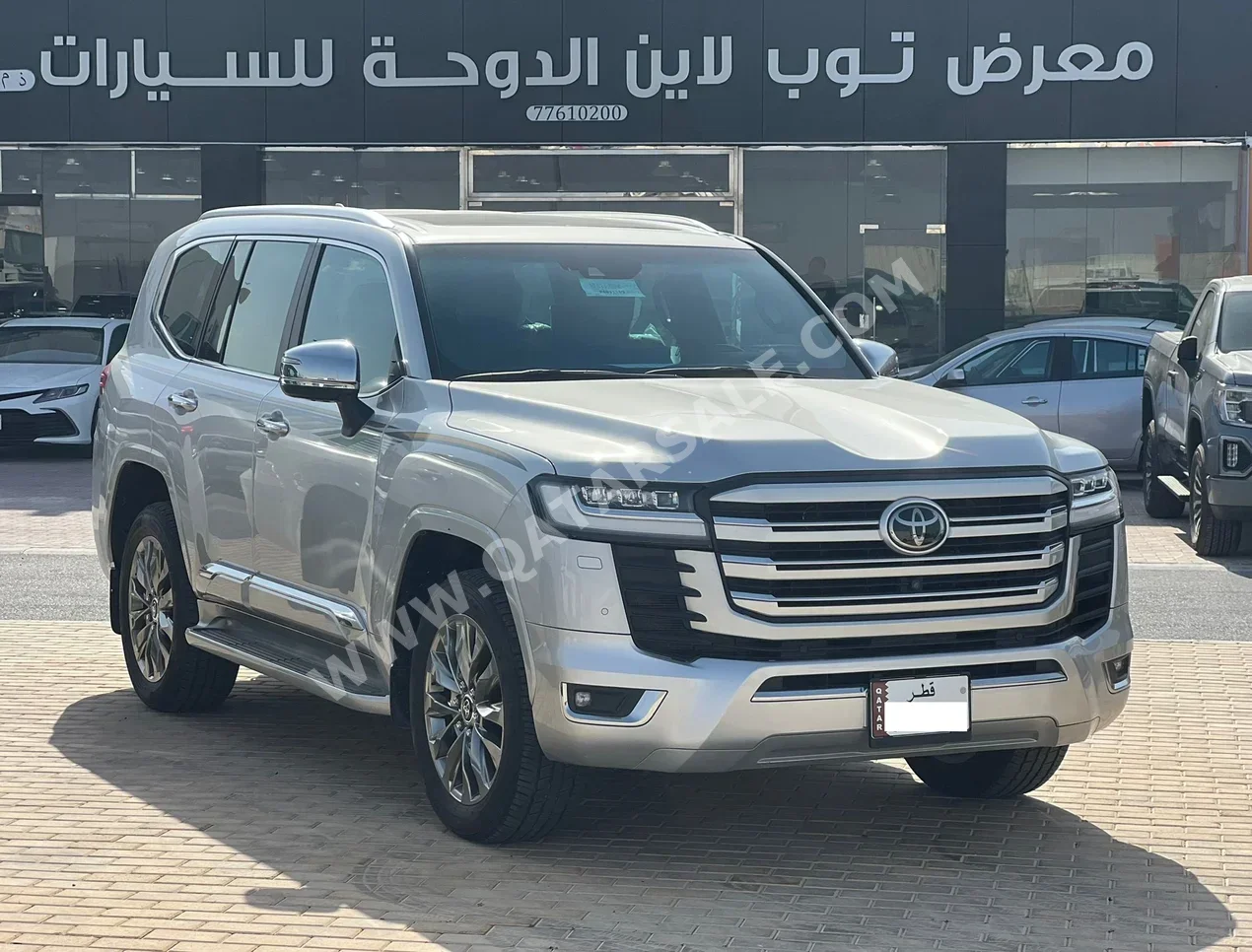 Toyota  Land Cruiser  VXR Twin Turbo  2023  Automatic  70,000 Km  6 Cylinder  Four Wheel Drive (4WD)  SUV  Silver  With Warranty