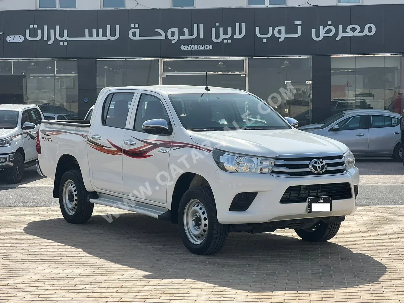 Toyota  Hilux  2022  Automatic  82,000 Km  4 Cylinder  Four Wheel Drive (4WD)  Pick Up  White