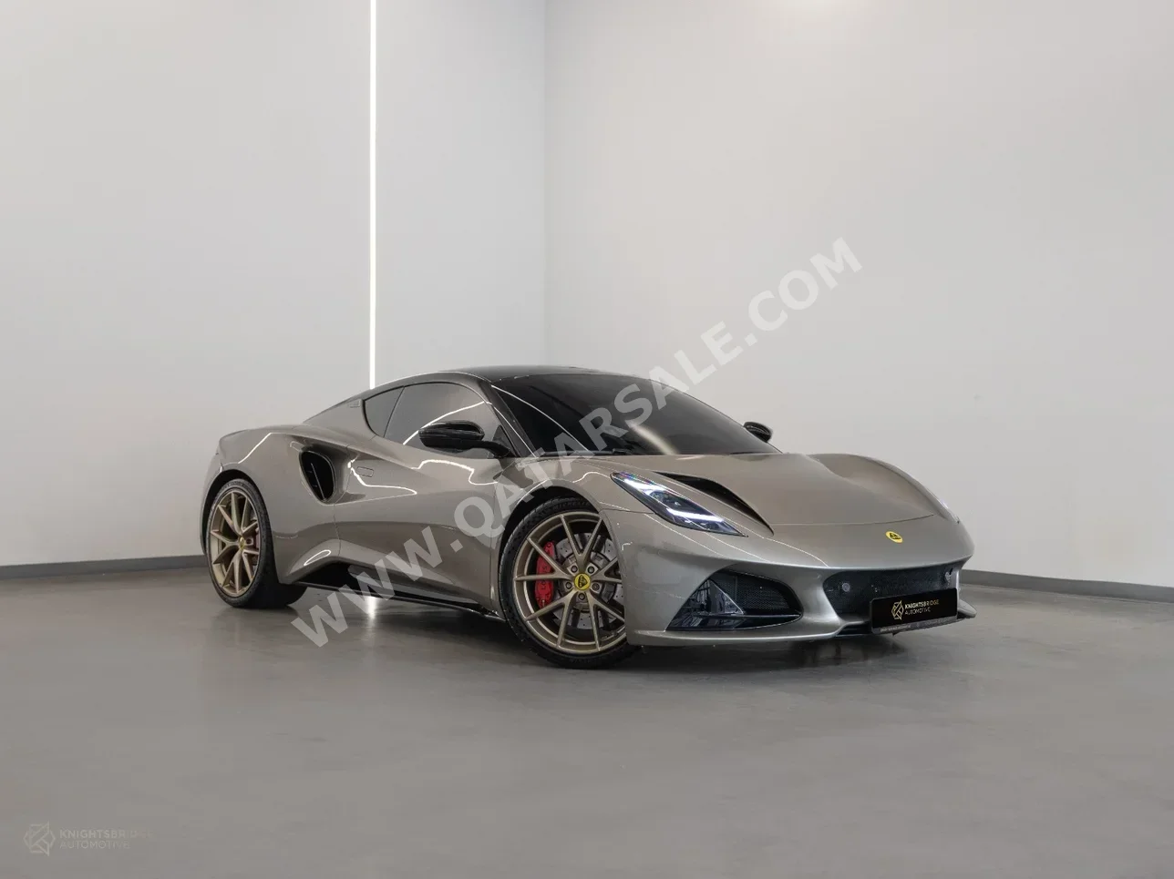 Lotus  Emira  1st Edition  2024  Automatic  4,600 Km  6 Cylinder  Rear Wheel Drive (RWD)  Coupe / Sport  Gray  With Warranty