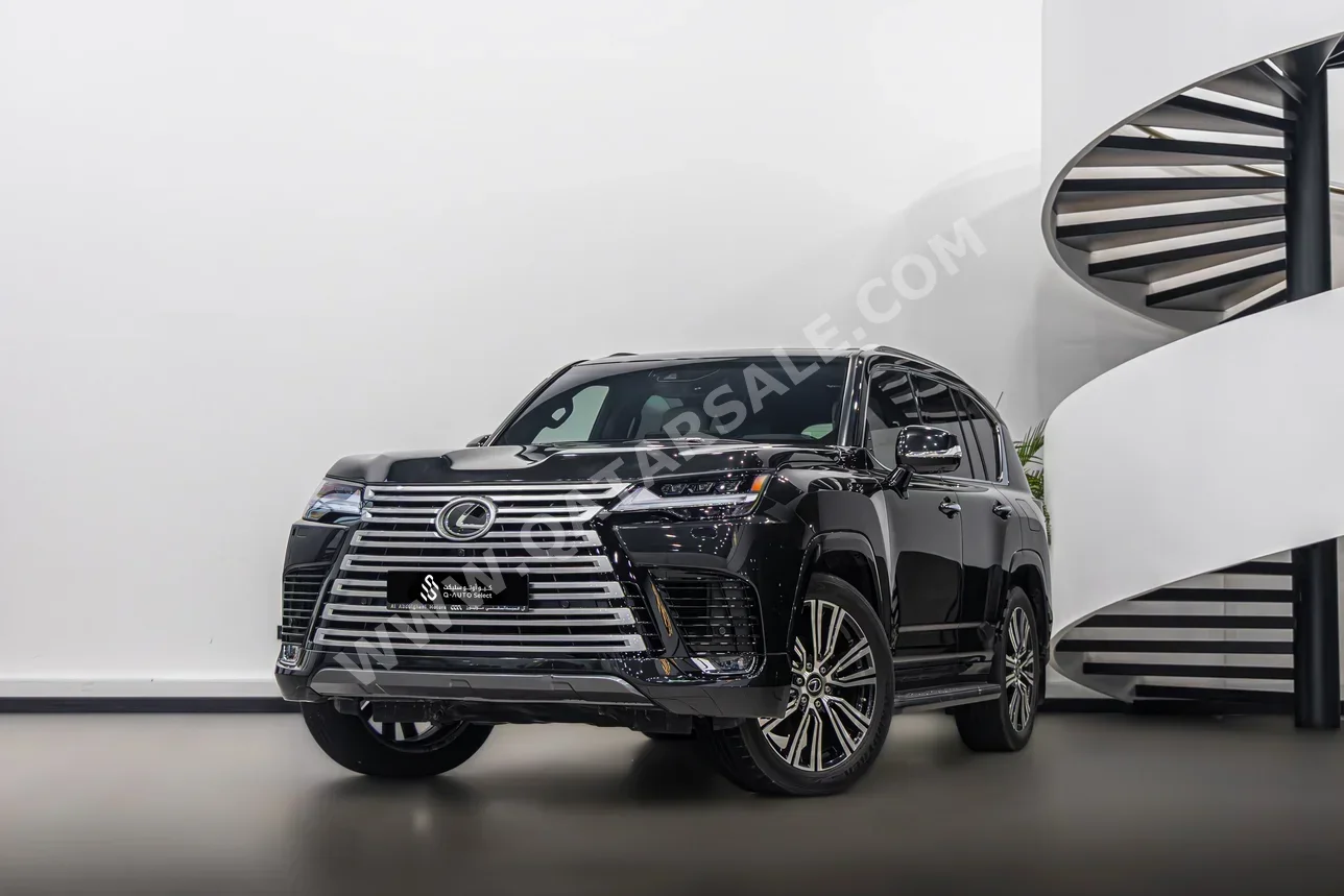 Lexus LX 600 Luxury 2023 Automatic 66,000 Km 6 Cylinder Four Wheel Drive (4WD) SUV Black With Warranty