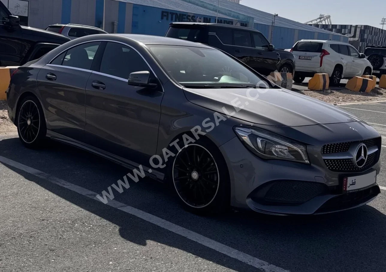 Mercedes-Benz CLA 250 2017 Automatic 74,306 Km 4 Cylinder Rear Wheel Drive (RWD) Sedan Dark Gray