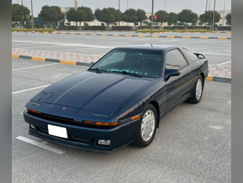 تويوتا  سوبرا  1987  عادي  139,000 كم  6 سلندر  دفع خلفي  كوبيه \ سبورت  أزرق غامق