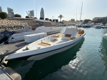 قوارب سريعة بالهامبار  قطري  مع التيدر