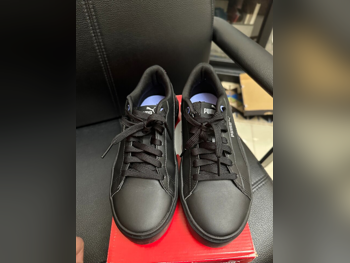 Shoes Puma Faux Leather Black Size 37 Women