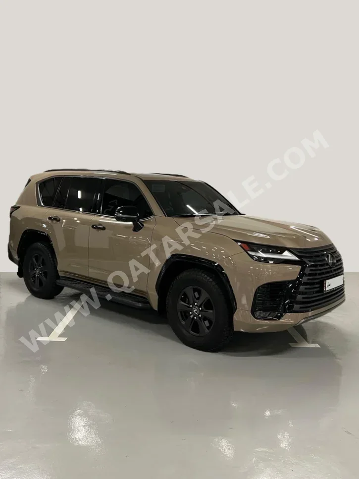 Lexus  LX  600 Luxury  2022  Automatic  150,000 Km  6 Cylinder  Four Wheel Drive (4WD)  SUV  Beige  With Warranty