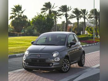 فيات  500  2024  اوتوماتيك  65,000 كم  4 سلندر  دفع كلي مستمر  هاتشباك  رمادي  تحت الضمان