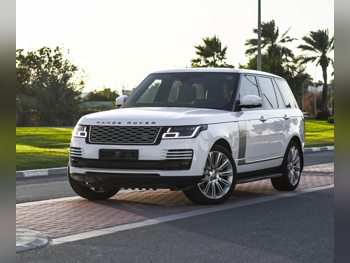 Land Rover  Range Rover  Vogue SE Super charged  2019  Automatic  60,500 Km  8 Cylinder  Four Wheel Drive (4WD)  SUV  White