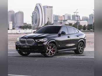 BMW  X-Series  X6  2021  Automatic  88,000 Km  6 Cylinder  Four Wheel Drive (4WD)  SUV  Black  With Warranty