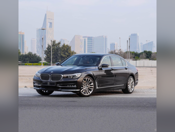 BMW 7-Series 730 Li 2019 Automatic 62,000 Km 4 Cylinder Rear Wheel Drive (RWD) Sedan Brown