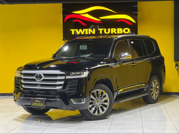 تويوتا  لاند كروزر  في اكس ار توين توربو  2024  اوتوماتيك  29,000 كم  6 سلندر  دفع رباعي  اس يو في  أسود  تحت الضمان