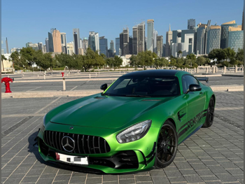 Mercedes-Benz  GT  R AMG  2018  Automatic  14,000 Km  8 Cylinder  Rear Wheel Drive (RWD)  Coupe / Sport  Green