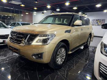 Nissan  Patrol  SE  2014  Automatic  182,000 Km  8 Cylinder  Four Wheel Drive (4WD)  SUV  Gold