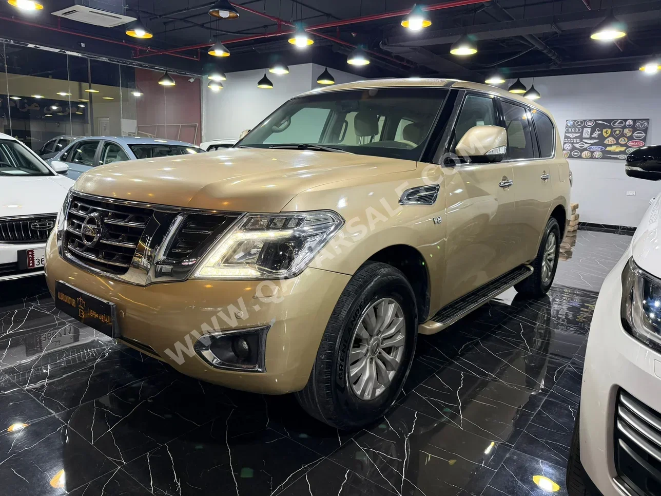 Nissan  Patrol  SE  2014  Automatic  182,000 Km  8 Cylinder  Four Wheel Drive (4WD)  SUV  Gold