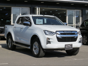 اسوزو  دي-ماكس  2022  اوتوماتيك  54,000 كم  4 سلندر  دفع رباعي  بيكب  أبيض  تحت الضمان