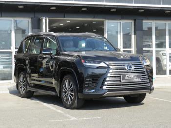 لكزس  ال اكس  600  2024  اوتوماتيك  18,000 كم  6 سلندر  دفع رباعي  اس يو في  أسود  تحت الضمان