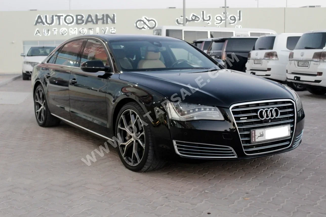 Audi  A8  L  2014  Automatic  96,000 Km  6 Cylinder  All Wheel Drive (AWD)  Sedan  Black