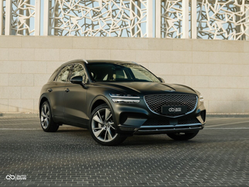 Genesis  GV 70  2024  Automatic  18,000 Km  4 Cylinder  All Wheel Drive (AWD)  SUV  Gray Matte  With Warranty