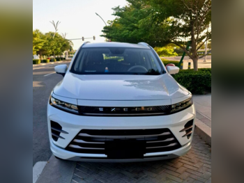 Exeed  LX  2.30 T  2023  Automatic  43,270 Km  4 Cylinder  Front Wheel Drive (FWD)  SUV  White  With Warranty