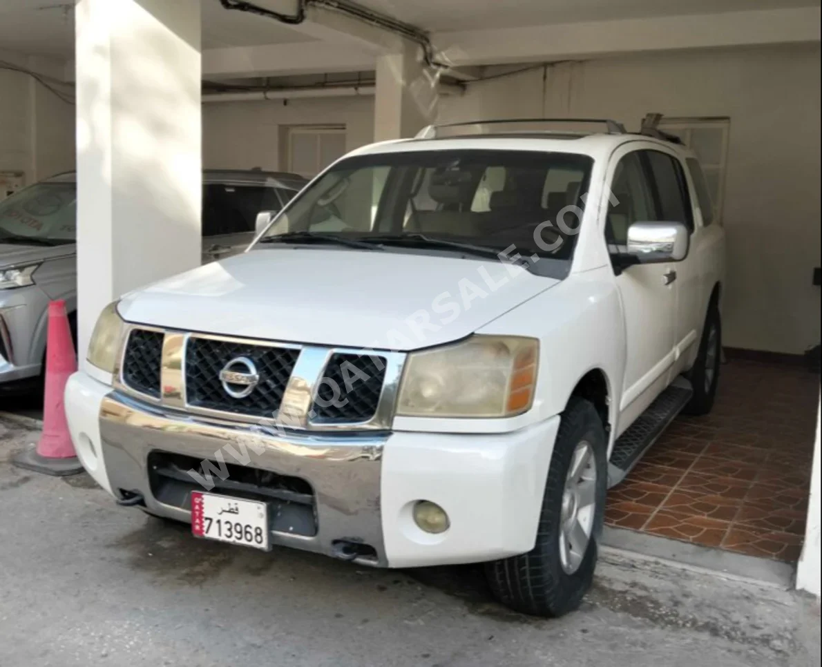 Nissan Armada SE 2006 Automatic 266,070 Km 8 Cylinder Four Wheel Drive (4WD) SUV White