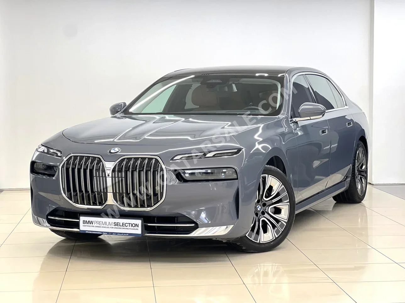 BMW  7-Series  735 i  2024  Automatic  44,000 Km  6 Cylinder  Rear Wheel Drive (RWD)  Sedan  Gray  With Warranty