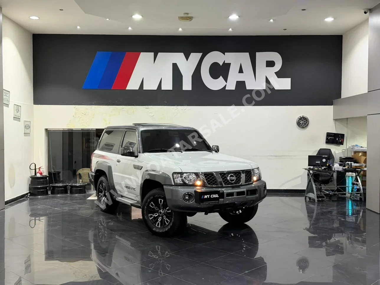 Nissan  Patrol  Super Safari  2024  Automatic  1,000 Km  6 Cylinder  Four Wheel Drive (4WD)  SUV  White  With Warranty