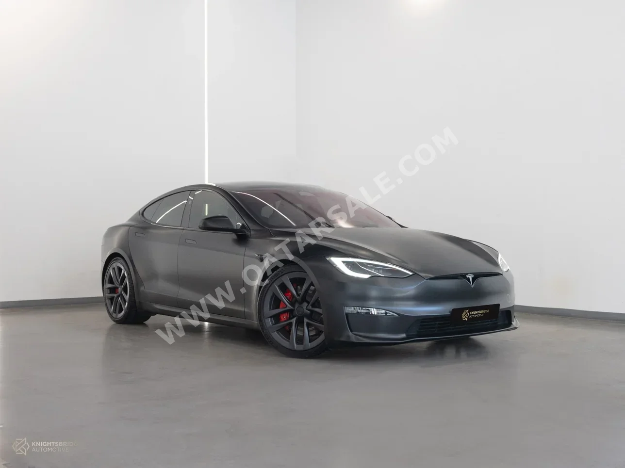تسلا  مودل اس  بلايد  2024  اوتوماتيك  17,500 كم  0 سلندر  دفع كلي مستمر  سيدان  اسود مطفي  تحت الضمان
