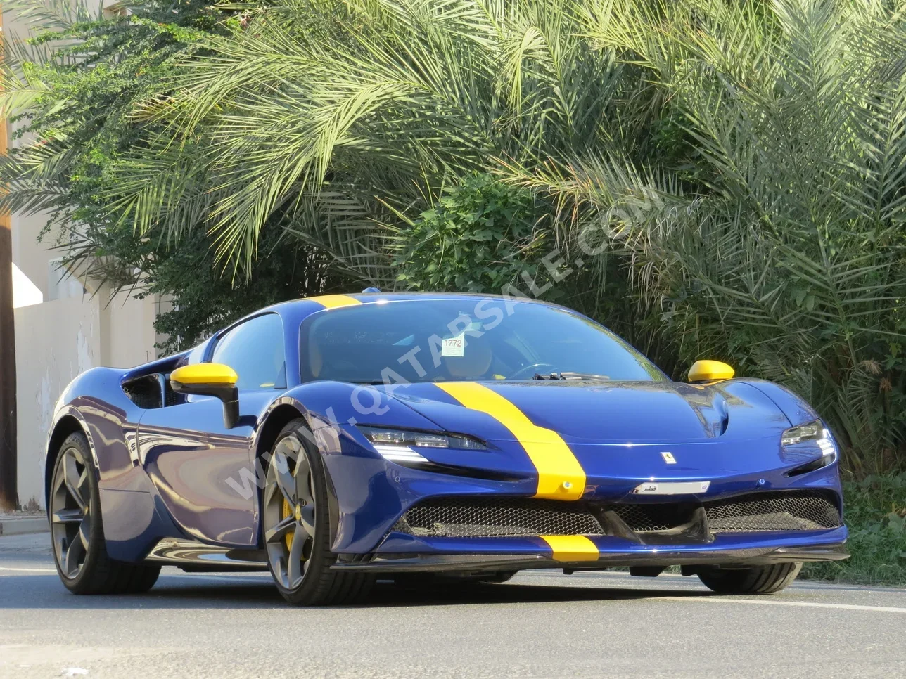 Ferrari  SF90 Stradale  2022  F-1  4,200 Km  8 Cylinder  All Wheel Drive (AWD)  Coupe / Sport  Blue  With Warranty