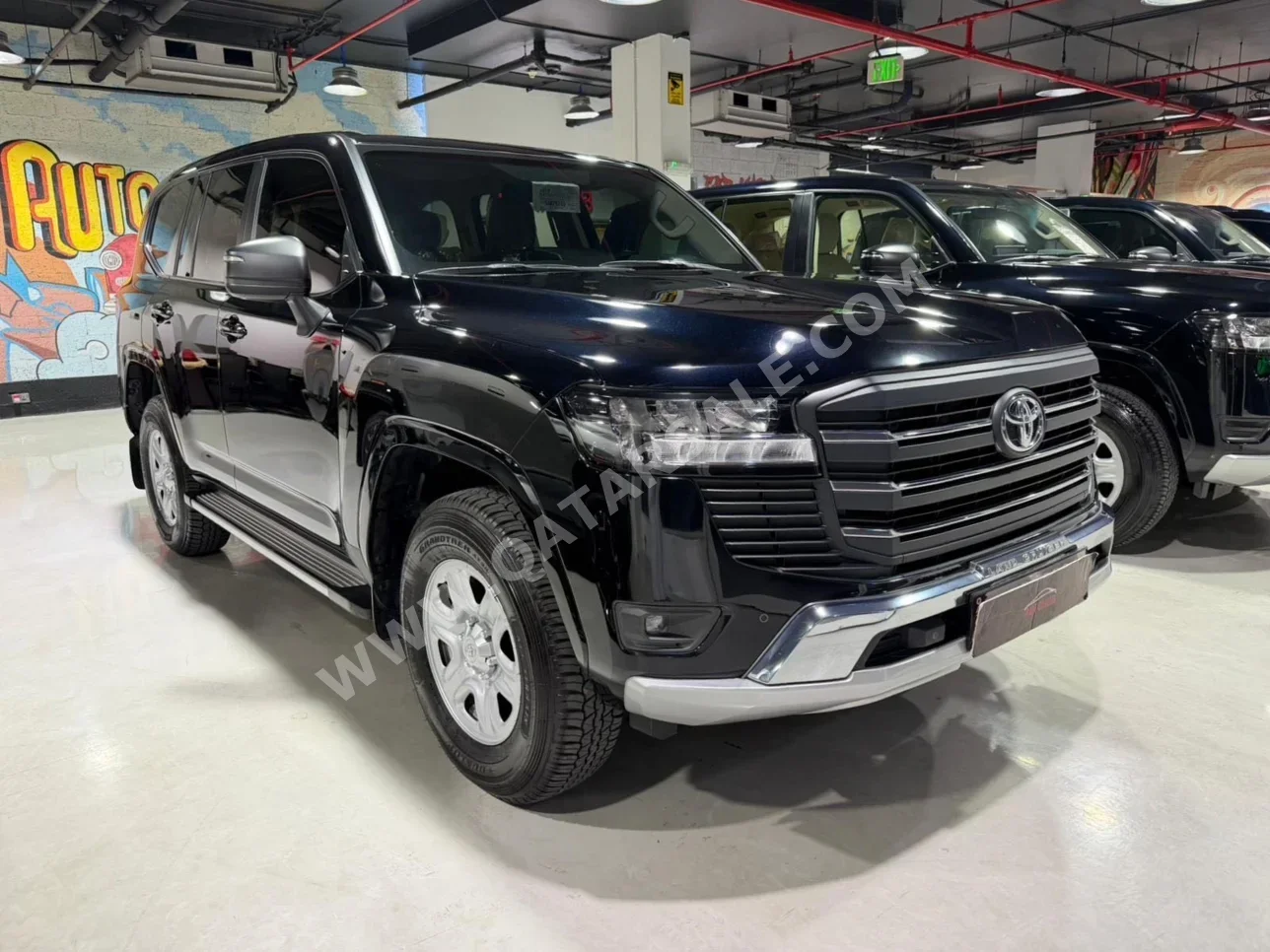 Toyota  Land Cruiser  GX  2025  Automatic  37,000 Km  6 Cylinder  Four Wheel Drive (4WD)  SUV  Black  With Warranty