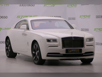 Rolls-Royce  Wraith  2015  Automatic  55,000 Km  12 Cylinder  All Wheel Drive (AWD)  Coupe / Sport  White