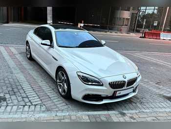 BMW  6-Series  640i Gran Coupe  2016  Automatic  60,786 Km  6 Cylinder  Rear Wheel Drive (RWD)  Sedan  White