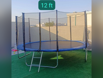 Trampoline  - 5-7 Years  - Black