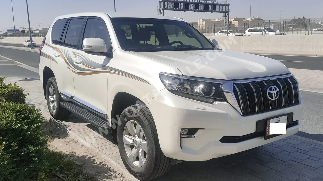 Toyota Prado TXL 2018 Automatic 65,000 Km 6 Cylinder Four Wheel Drive (4WD) SUV White