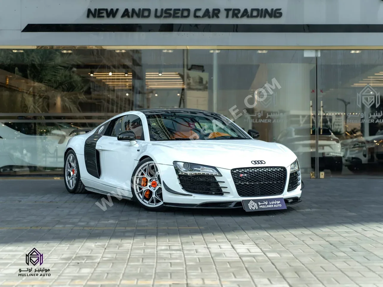Audi  R8  2008  Automatic  91,000 Km  8 Cylinder  All Wheel Drive (AWD)  Coupe / Sport  White