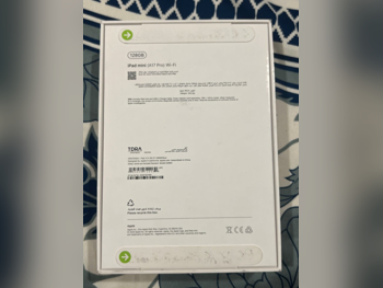 أبل آي باد مني 6 - 128 جيجابايت - نظام الاتصال واي فاي فقط