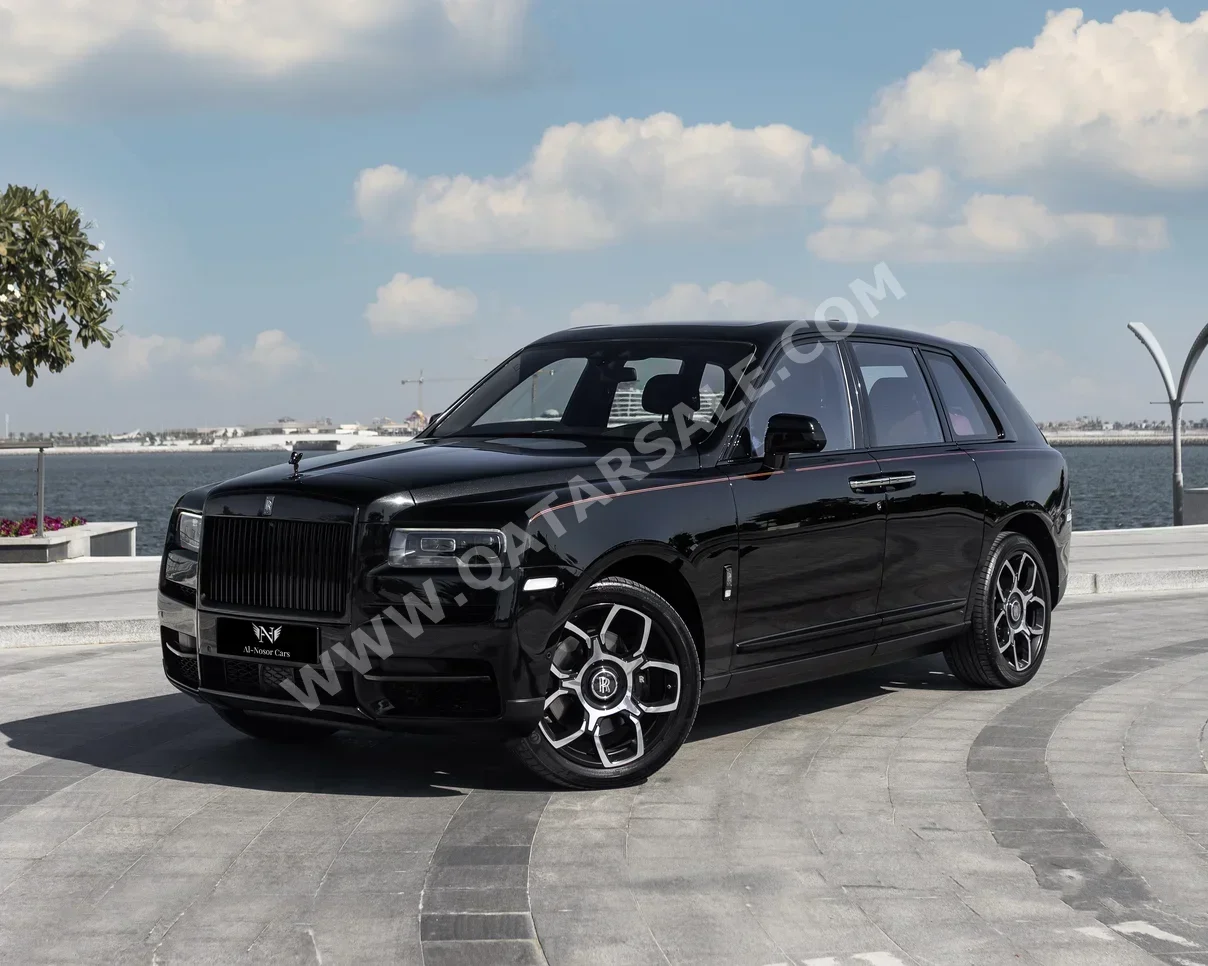Rolls-Royce Cullinan Black Badge 2022 Automatic 29,000 Km 12 Cylinder All Wheel Drive (AWD) SUV Black With Warranty
