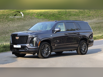 كاديلاك  اسكيليد  سبورت بلاتينيوم  2025  اوتوماتيك  0 كم  8 سلندر  دفع رباعي  اس يو في  رمادي  تحت الضمان