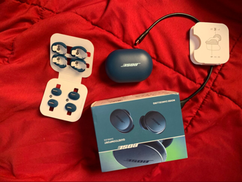 سماعات الأذن والرأس - ايربودز  بوز  Bose QuietComfort Earbuds  - أزرق  سماعات أذن