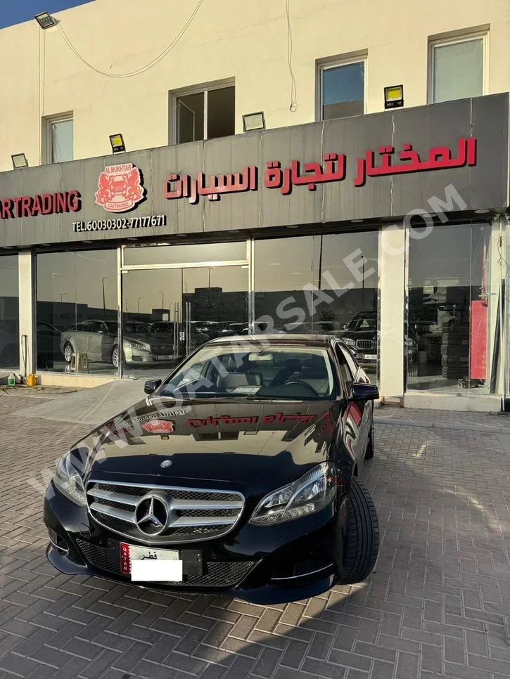 Mercedes-Benz E-Class 200 2015 Automatic 140,000 Km 4 Cylinder Rear Wheel Drive (RWD) Sedan Black