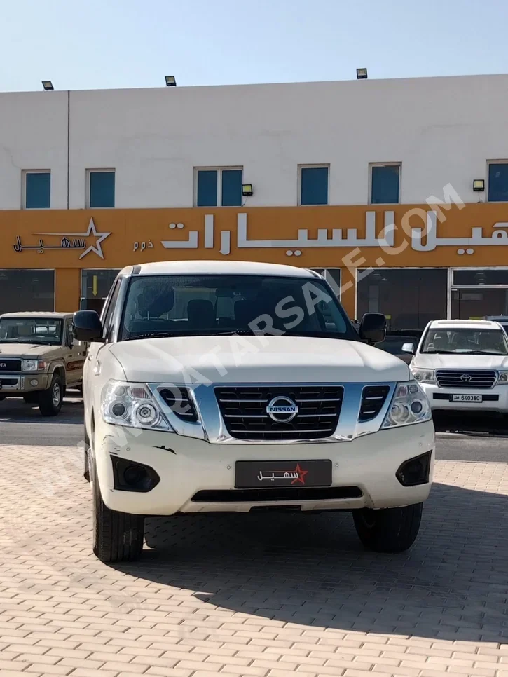 Nissan  Patrol  XE  2019  Automatic  202,000 Km  6 Cylinder  Four Wheel Drive (4WD)  SUV  White