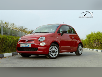 Fiat  500  2024  Automatic  0 Km  4 Cylinder  Front Wheel Drive (FWD)  Hatchback  Red  With Warranty