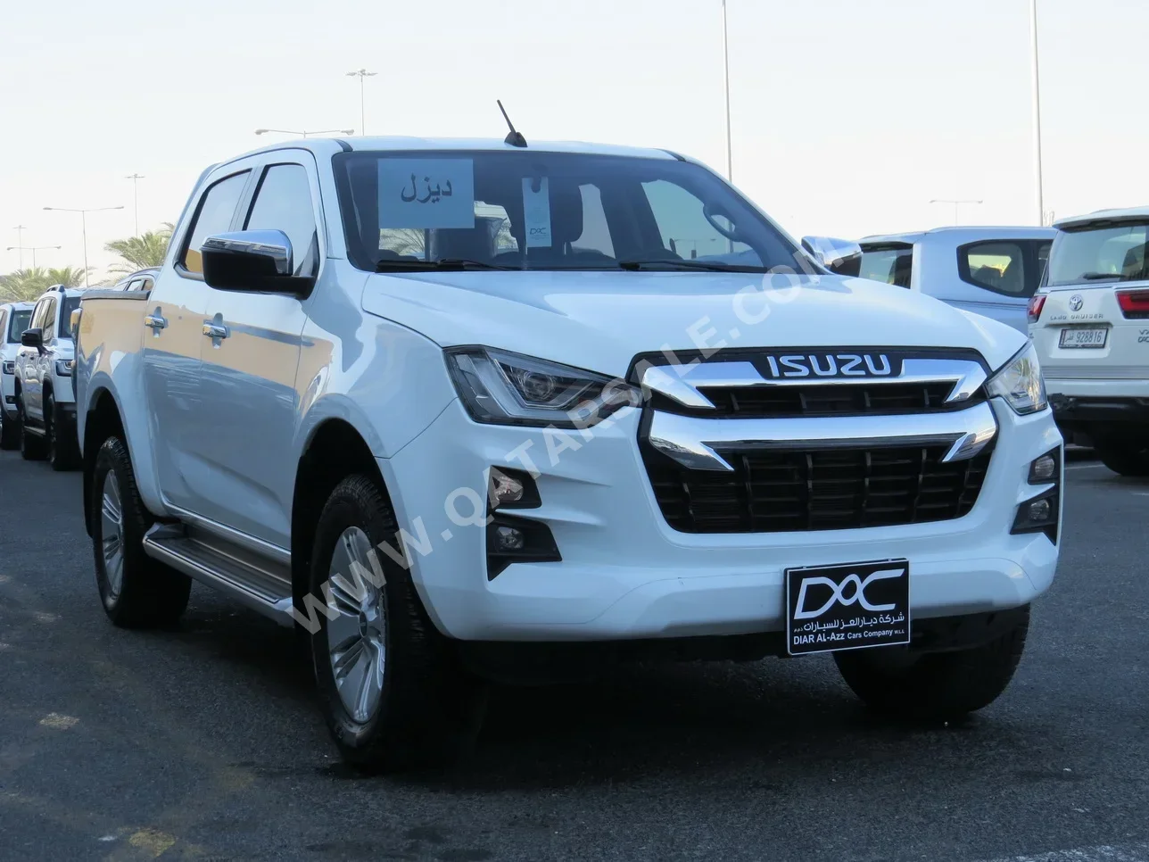 اسوزو  دي-ماكس  2022  اوتوماتيك  54,000 كم  4 سلندر  دفع رباعي  بيكب  أبيض