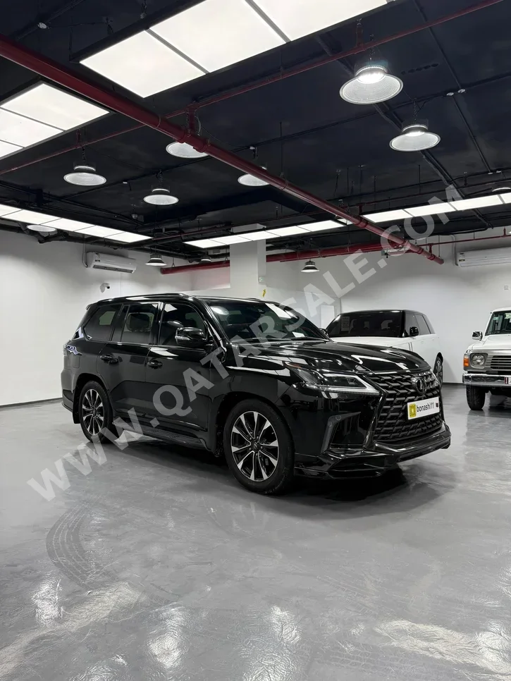 Lexus LX 570 S 2021 Automatic 114,000 Km 8 Cylinder Four Wheel Drive (4WD) SUV Black