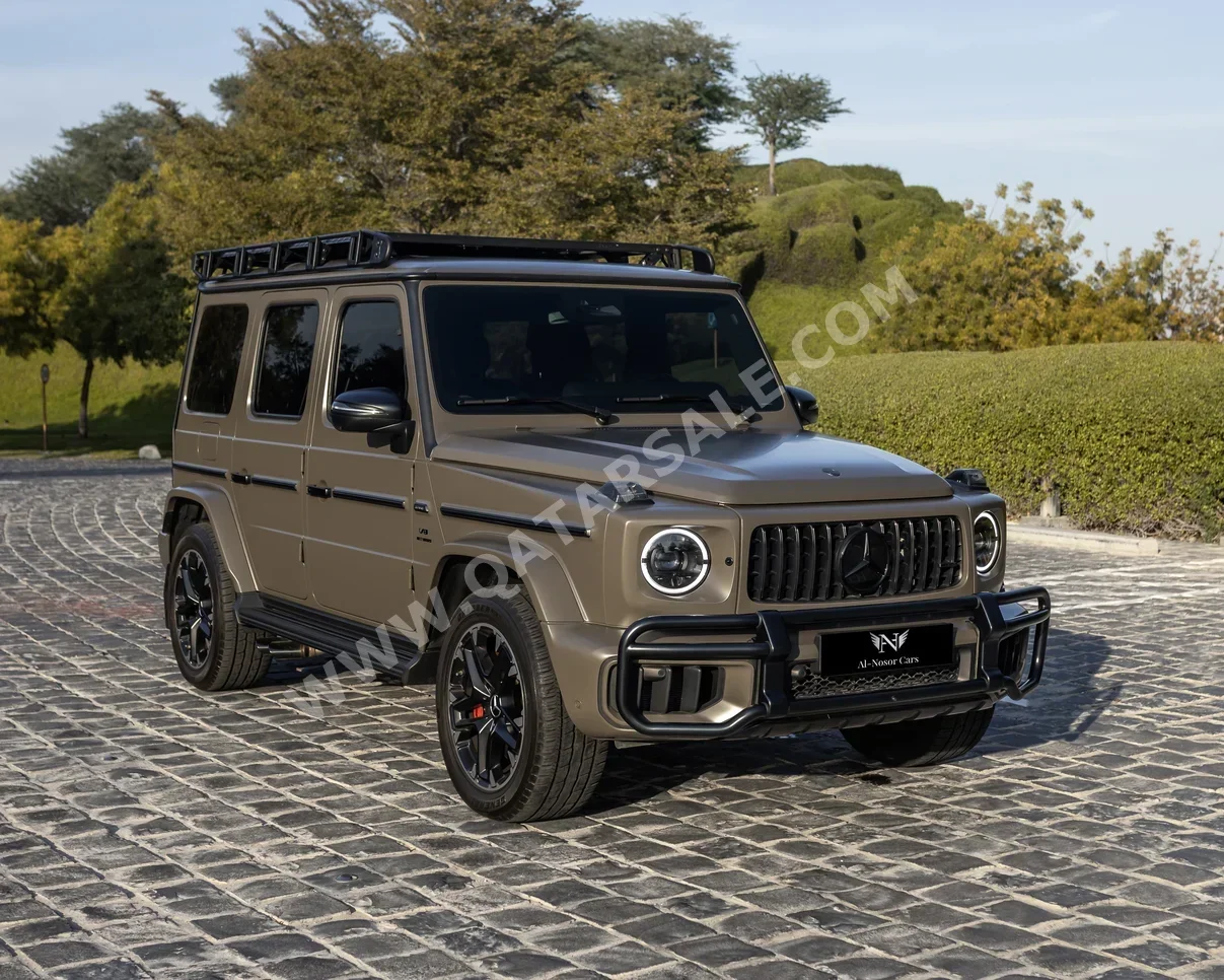 Mercedes-Benz  G-Class  63 AMG  2025  Automatic  8,000 Km  8 Cylinder  Four Wheel Drive (4WD)  SUV  Brown  With Warranty