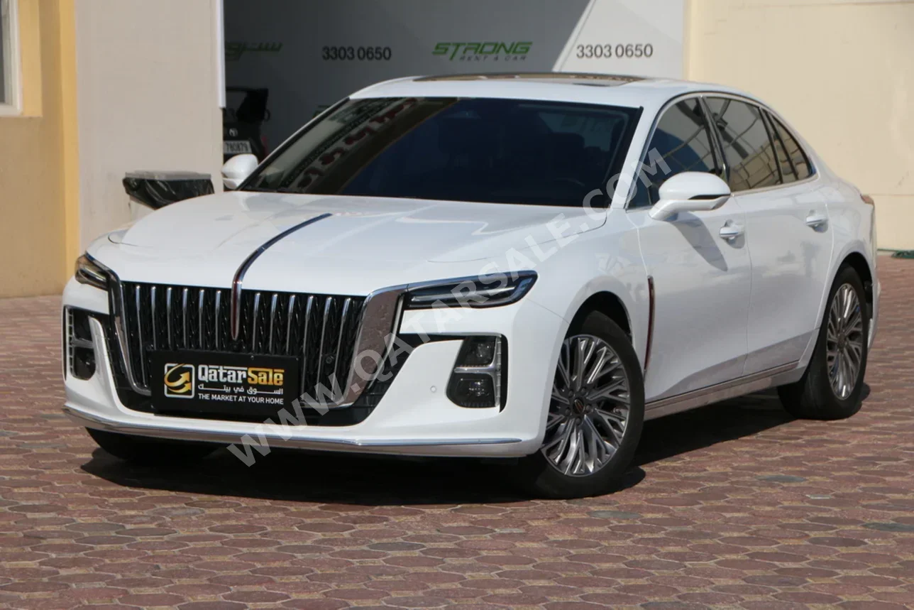 Hongqi  H5  40td  2024  Automatic  8,000 Km  4 Cylinder  All Wheel Drive (AWD)  Sedan  White  With Warranty