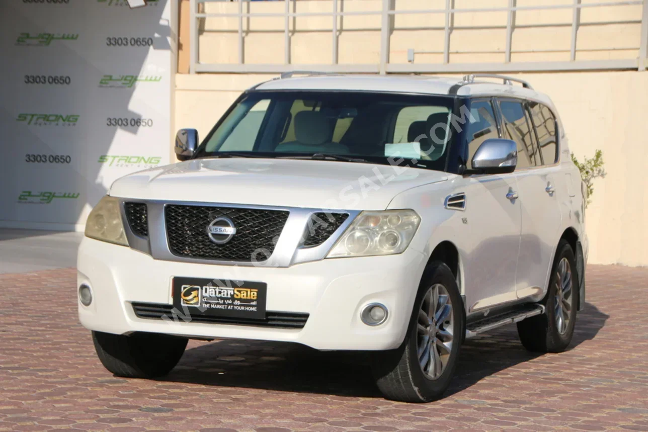 Nissan Patrol LE 2012 Automatic 523,000 Km 8 Cylinder Four Wheel Drive (4WD) SUV White