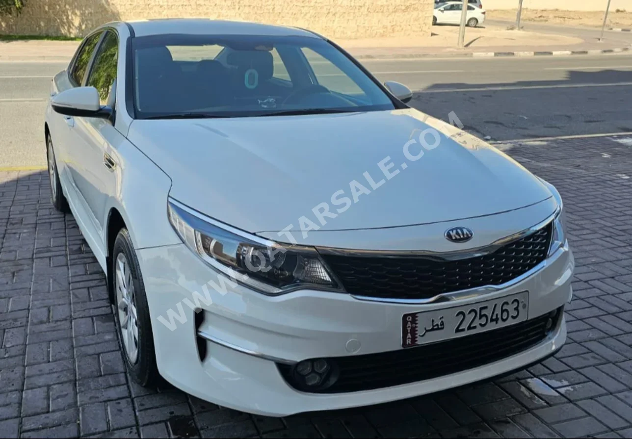 كيا  اوبتما  2018  اوتوماتيك  198,000 كم  4 سلندر  سيدان  أبيض