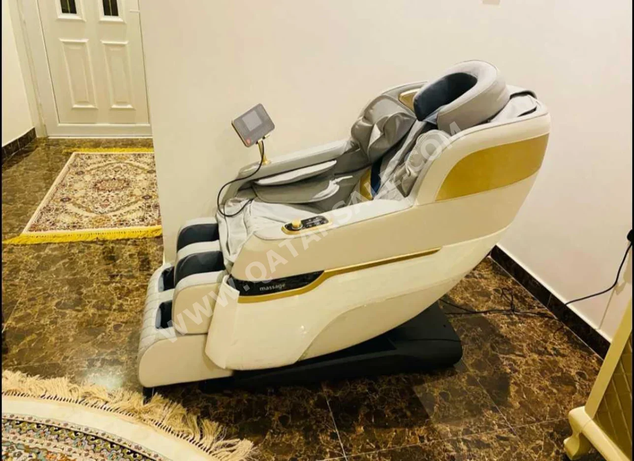 Massage Devices - Massage Chair  - White