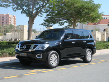 Nissan Patrol SE 2015 Automatic 101,000 Km 8 Cylinder Four Wheel Drive (4WD) SUV Black