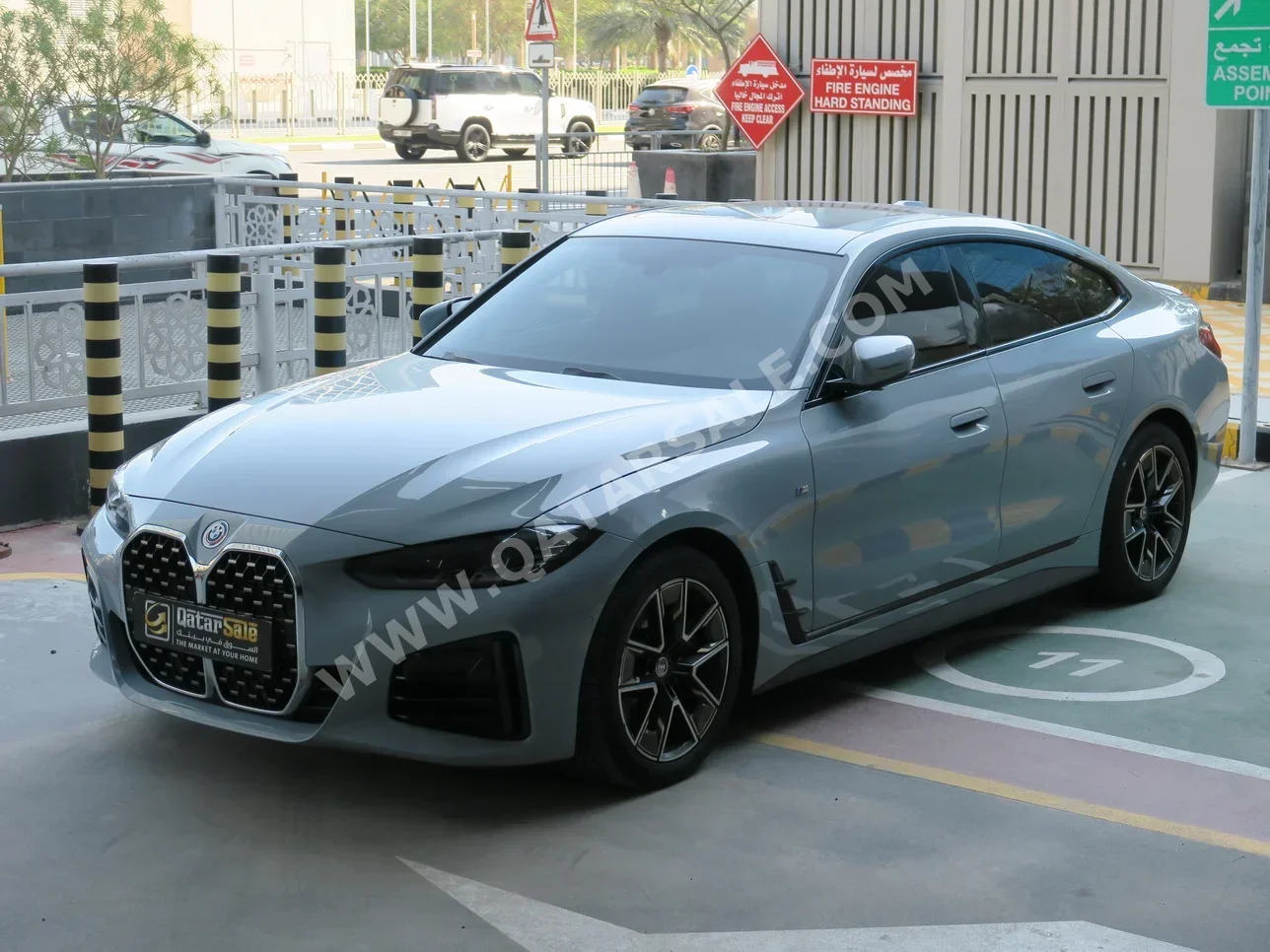 BMW 4-Series 420 I 2022 Automatic 57,000 Km 4 Cylinder Rear Wheel Drive (RWD) Sedan Gray With Warranty